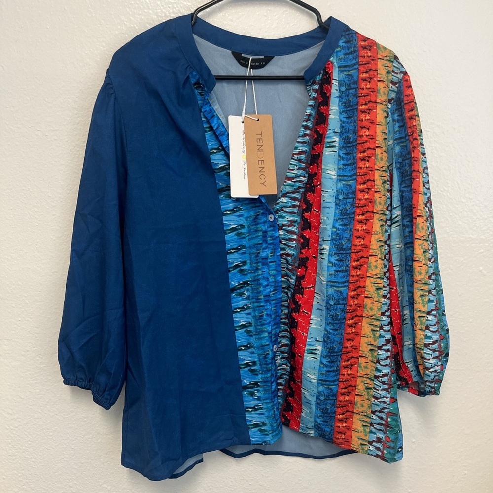 Tendency button down blouse